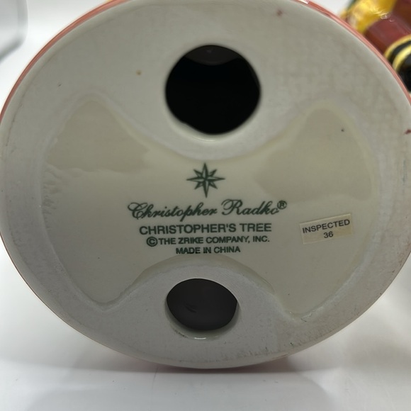 Christopher Radko Nutcracker/Soldier candle stick holder. Set of two - Picture 5 of 9